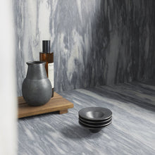 Bild in Galerie-Viewer laden, Fauskemarmor gråblå slipad